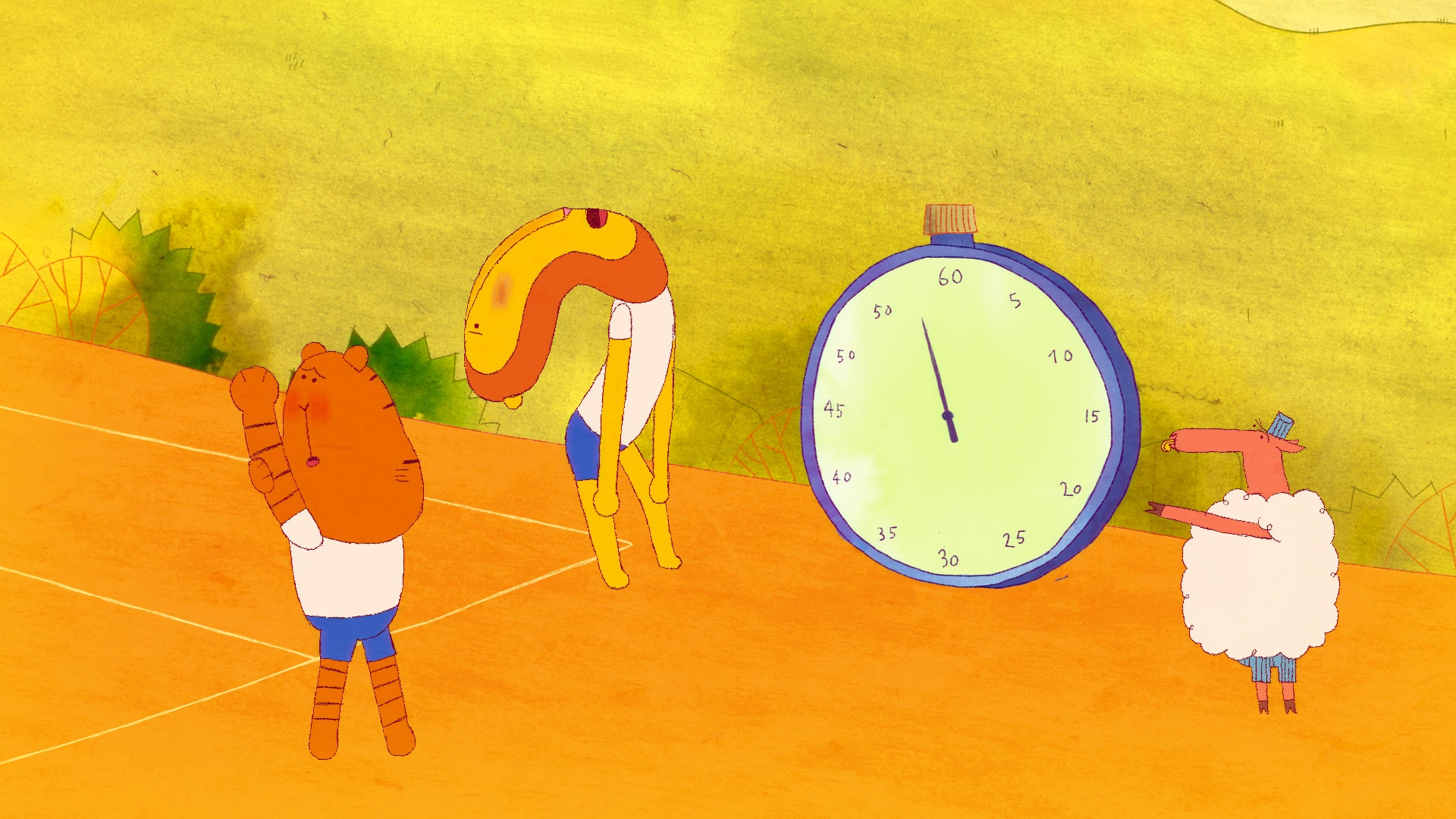 Still zum Film Les Zozolympiades / Die Zoolympiade